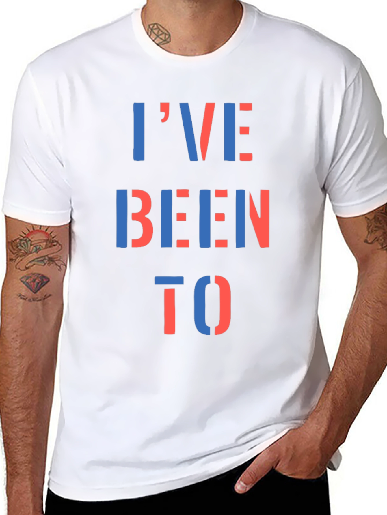 Ive Been To T-Shirt - Graphic Print Tee