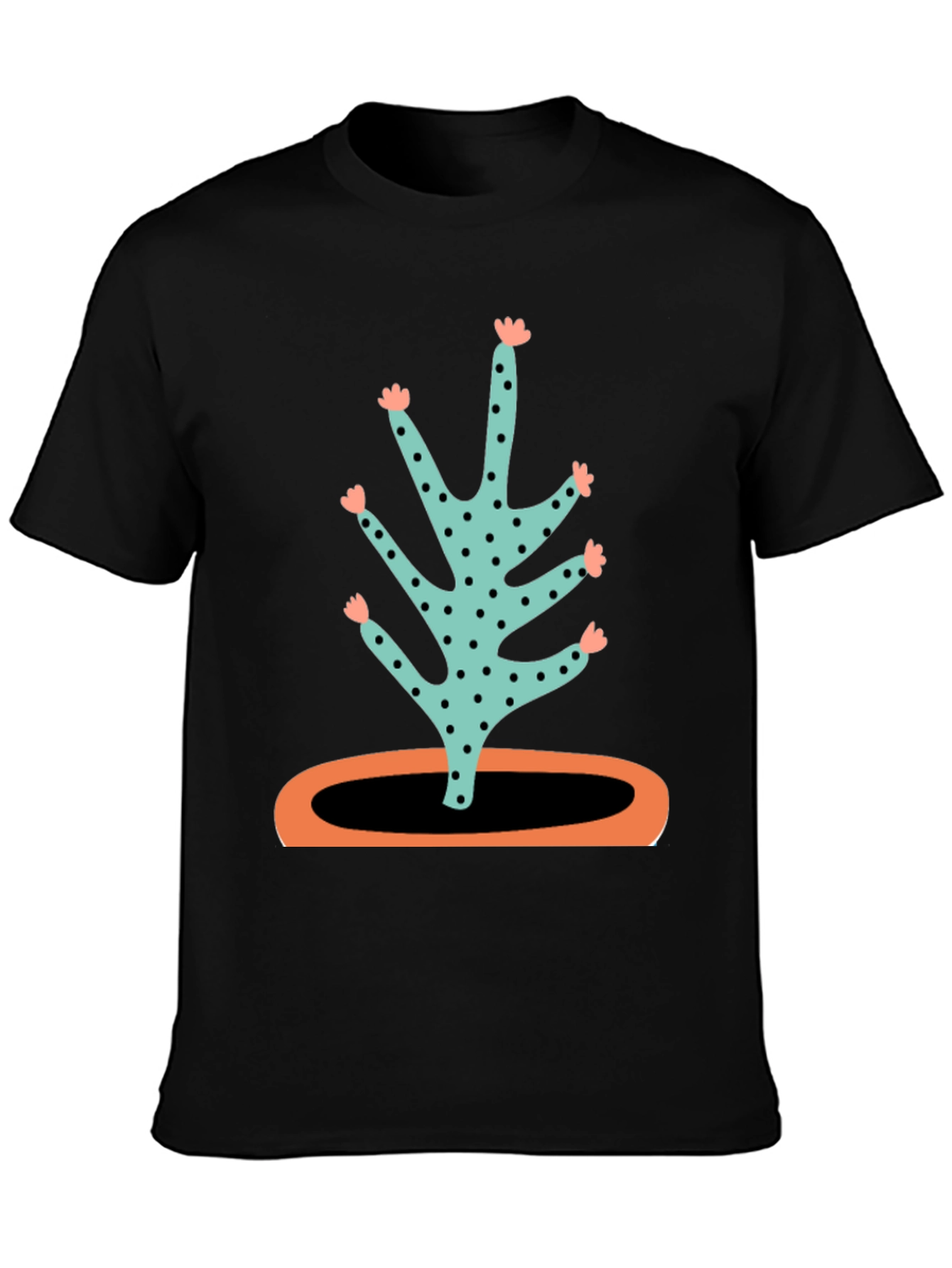 Funky Cactus Graphic T-Shirt
