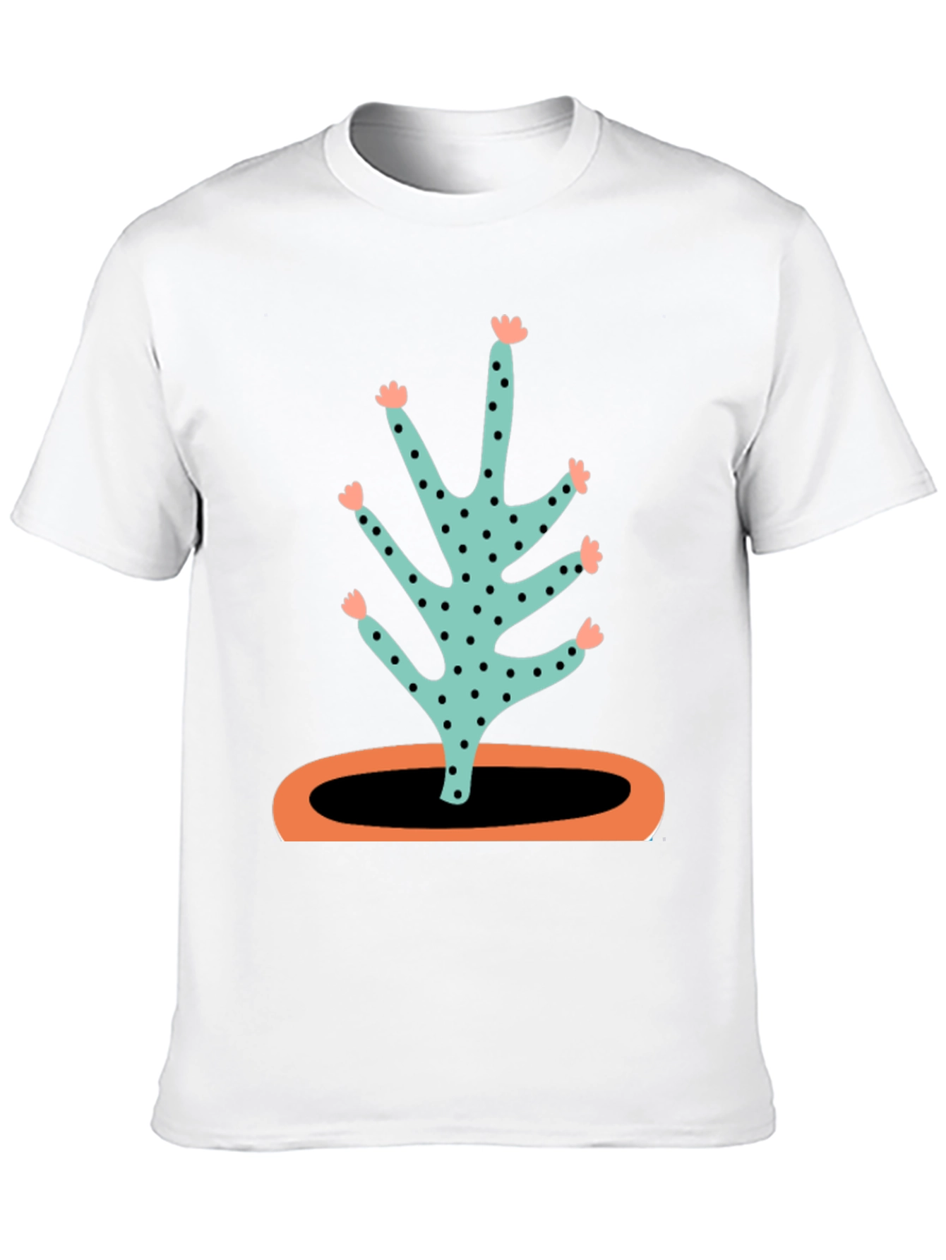Funky Cactus Graphic T-Shirt