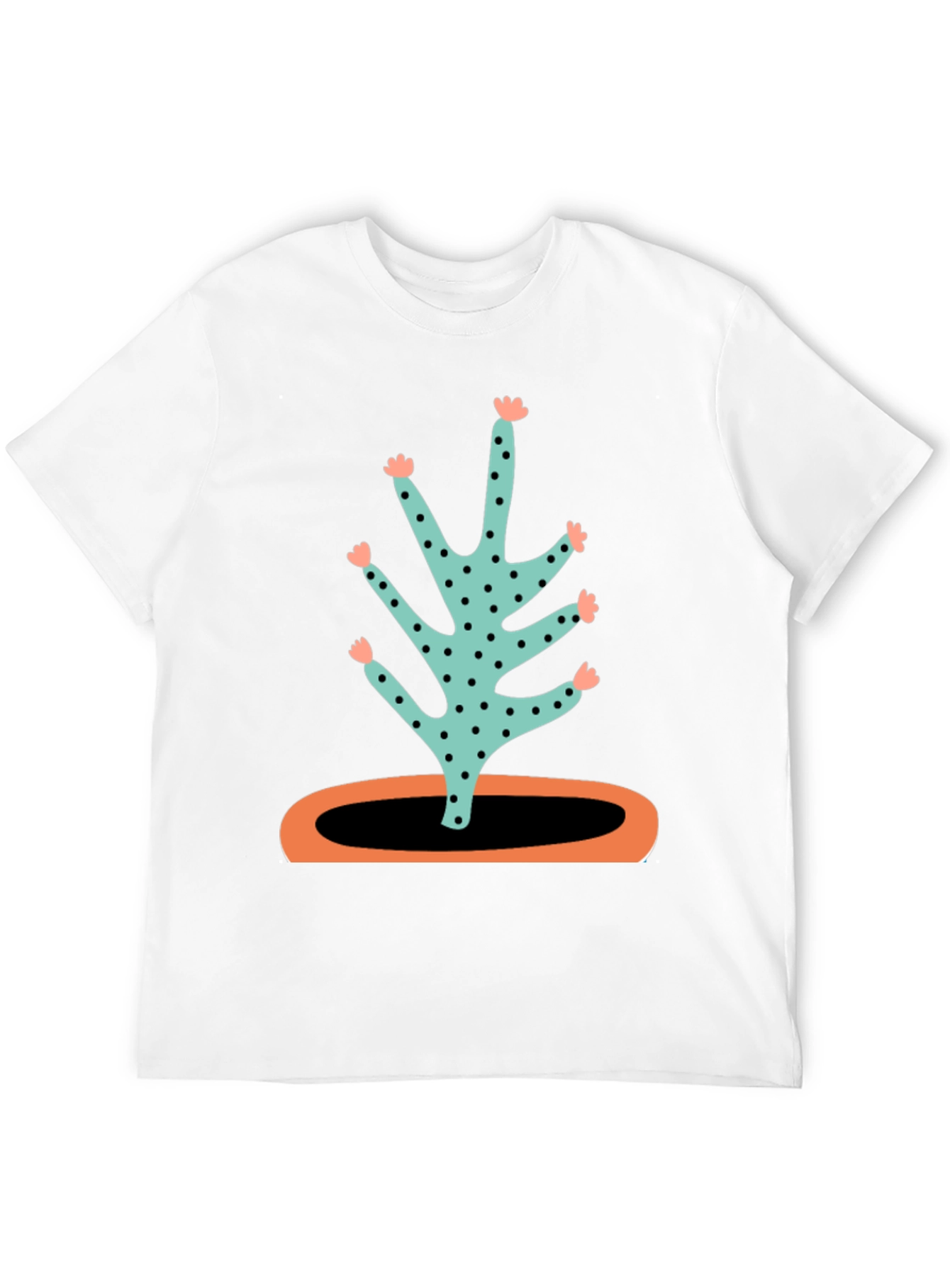Funky Cactus Graphic T-Shirt