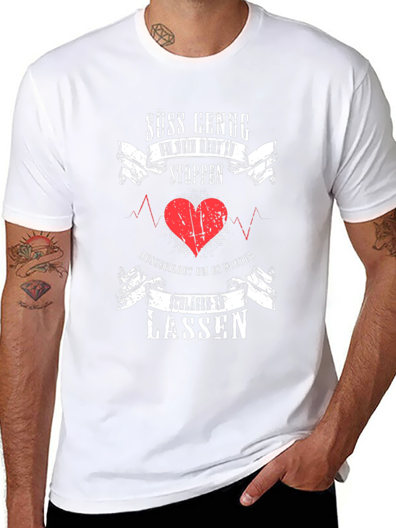Humorous German Slogan Graphic Tee