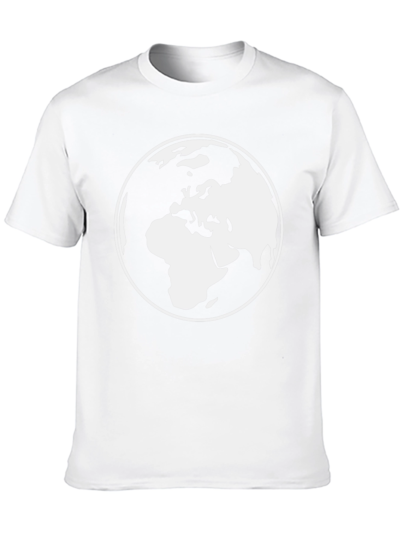 Globe Graphic Black T-Shirt