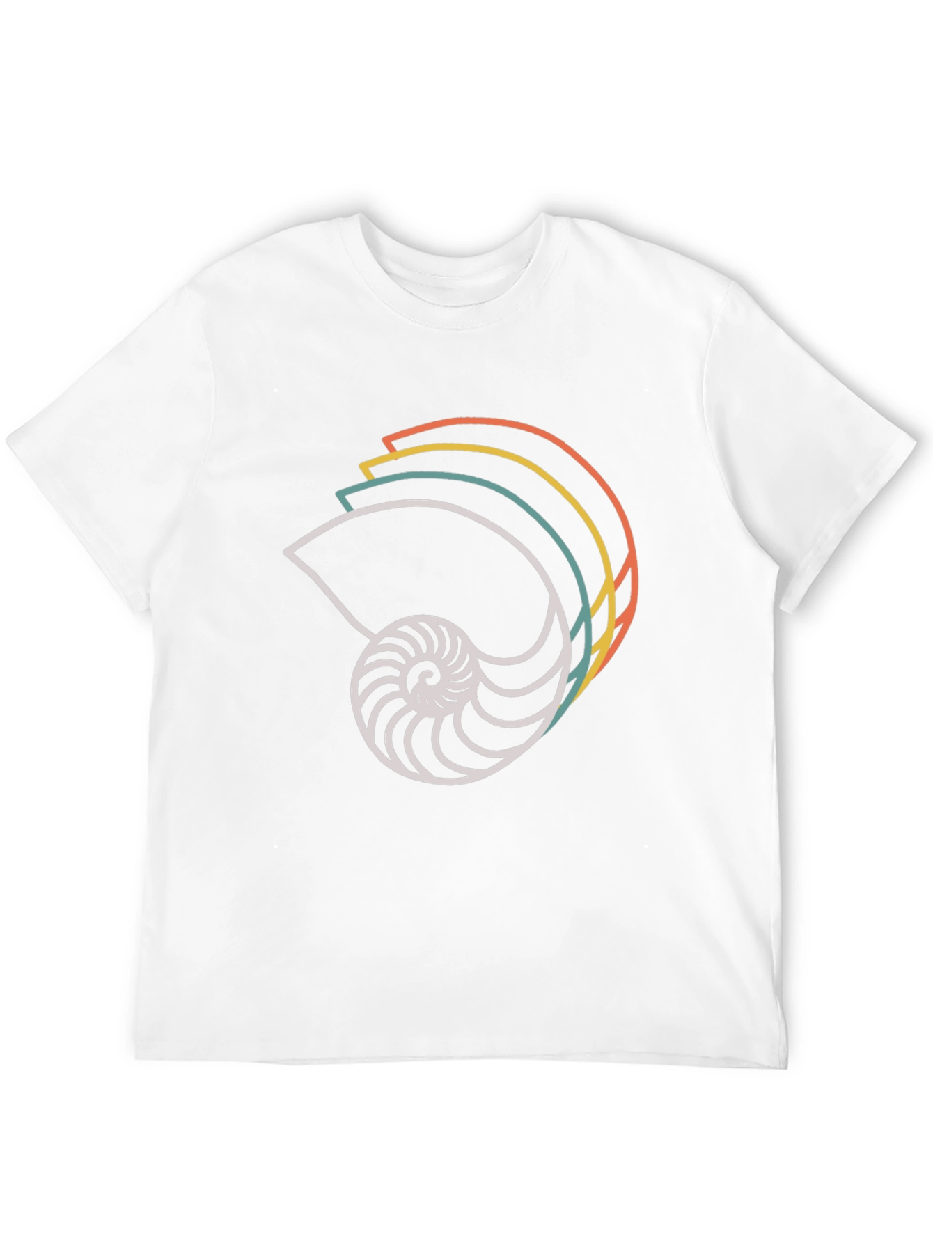 Retro Nautical Shell Graphic Tee