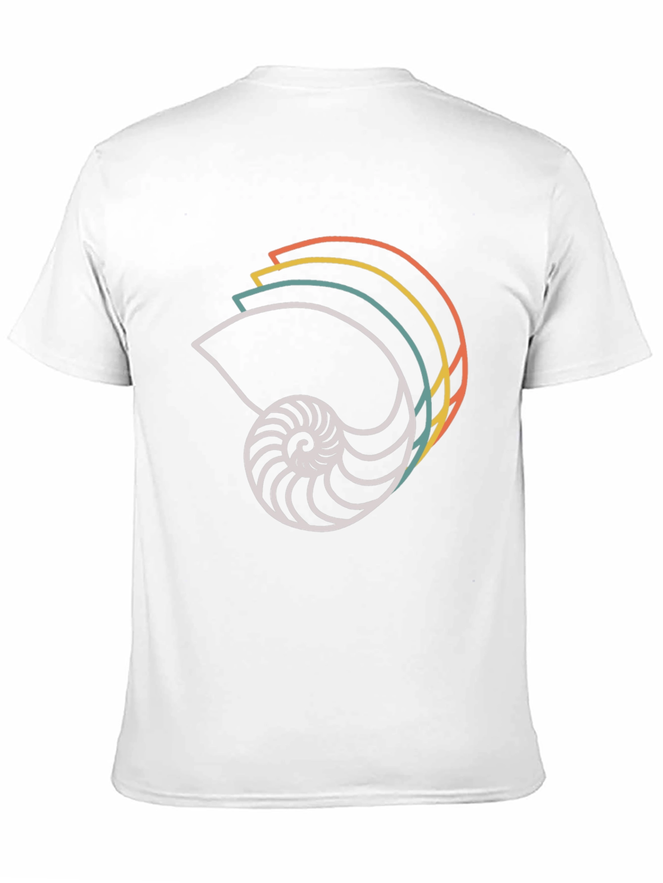 Retro Nautical Shell Graphic Tee