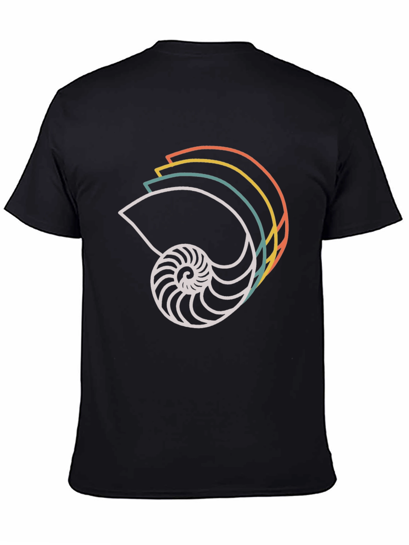 Retro Nautical Shell Graphic Tee