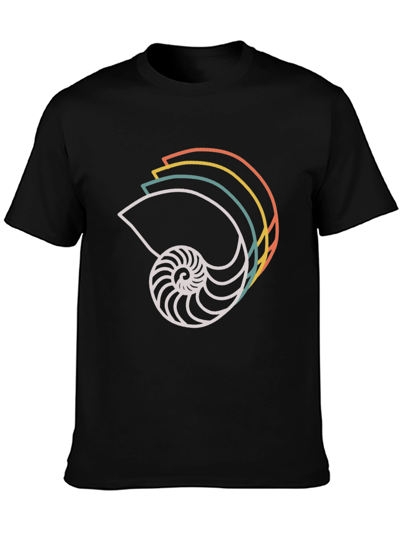 Retro Nautical Shell Graphic Tee