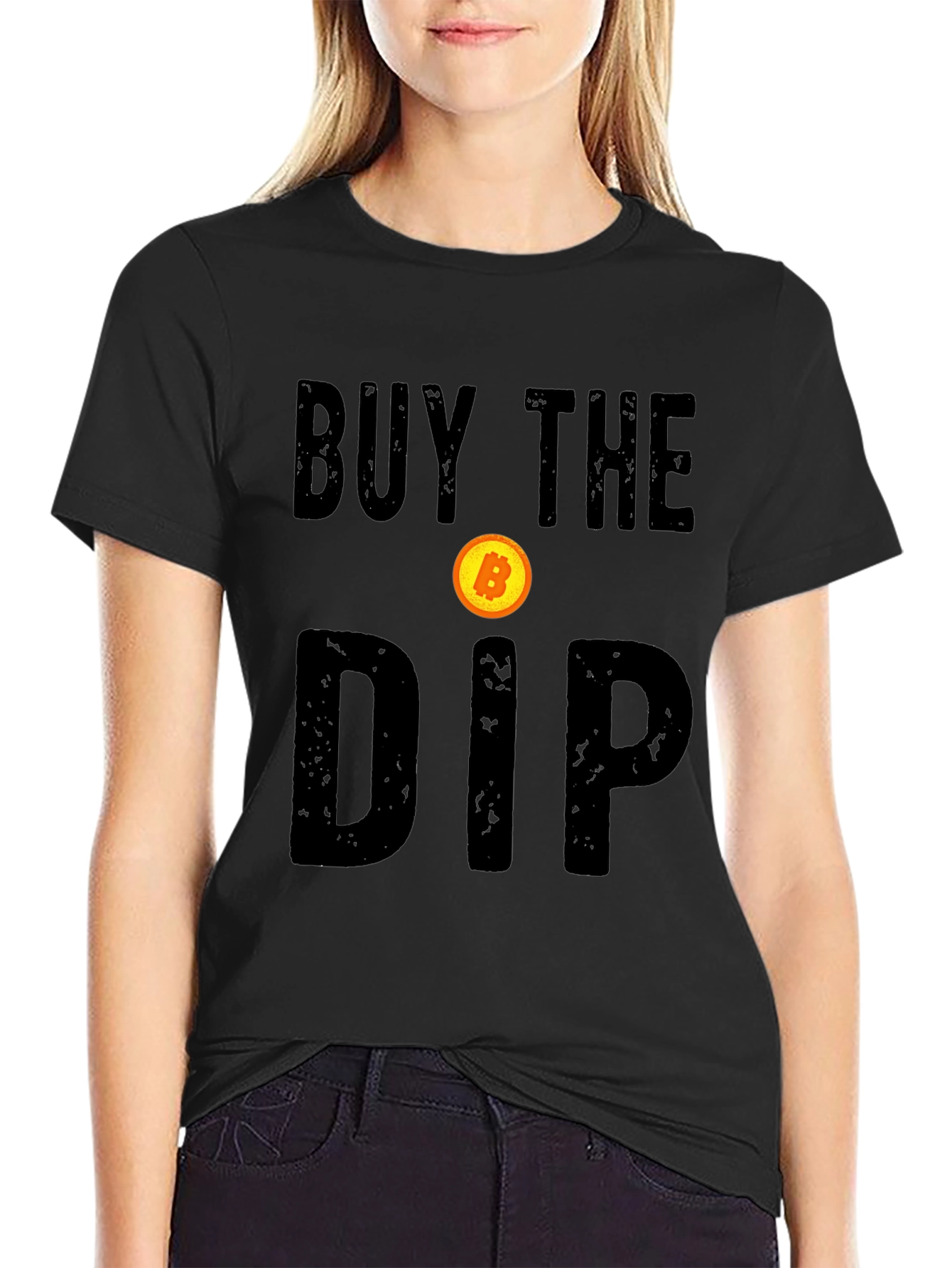 Buy The Dip Bitcoin Crypto T-Shirt