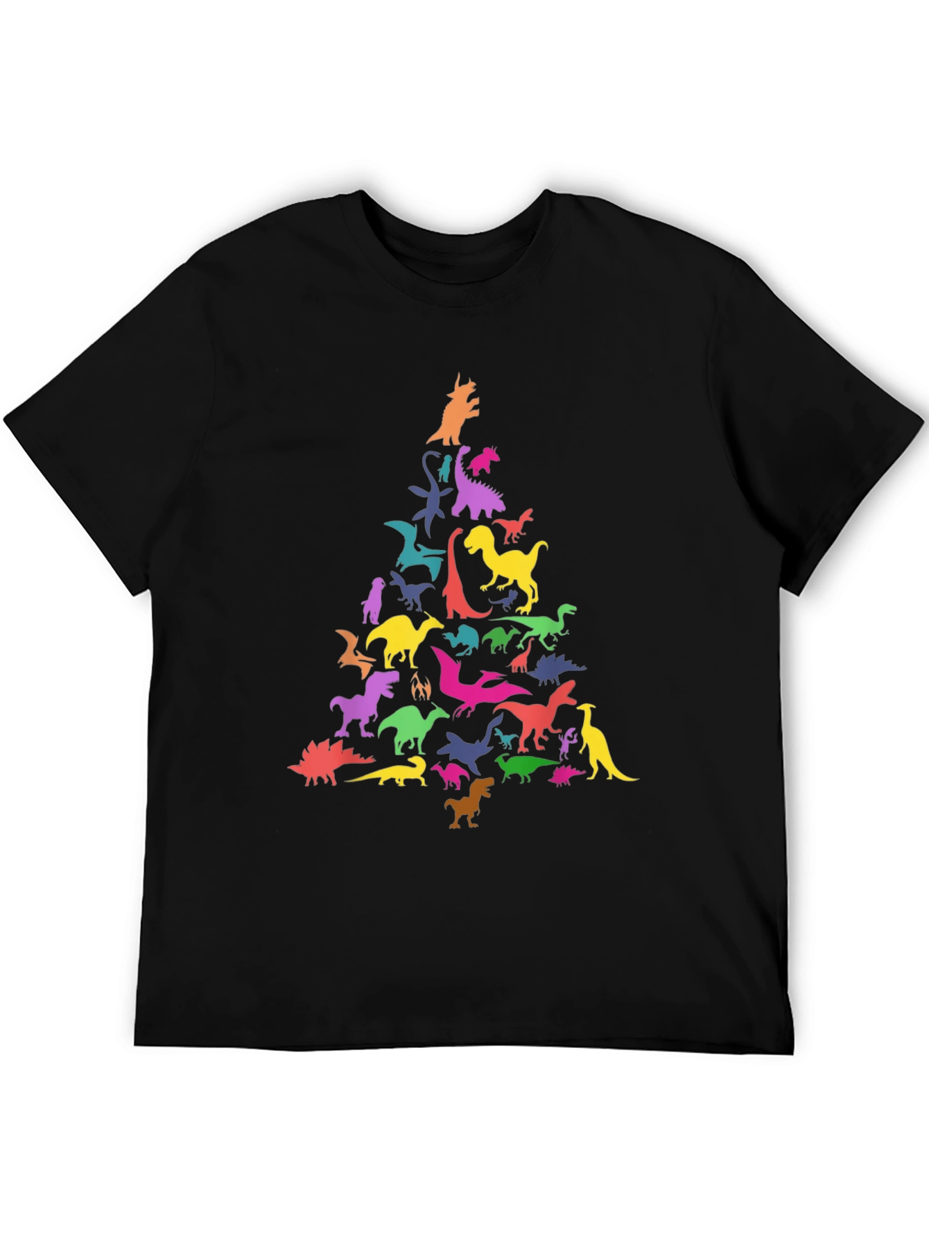 Dinosaur Tree Graphic T-Shirt