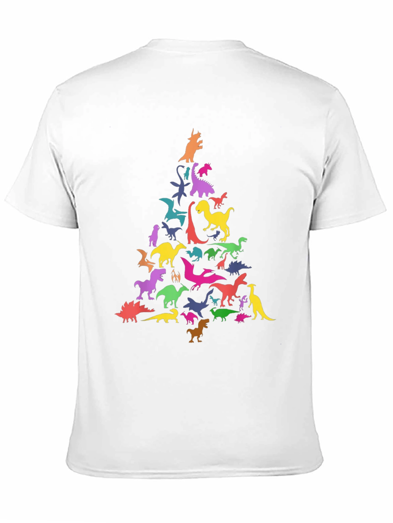 Dinosaur Tree Graphic T-Shirt