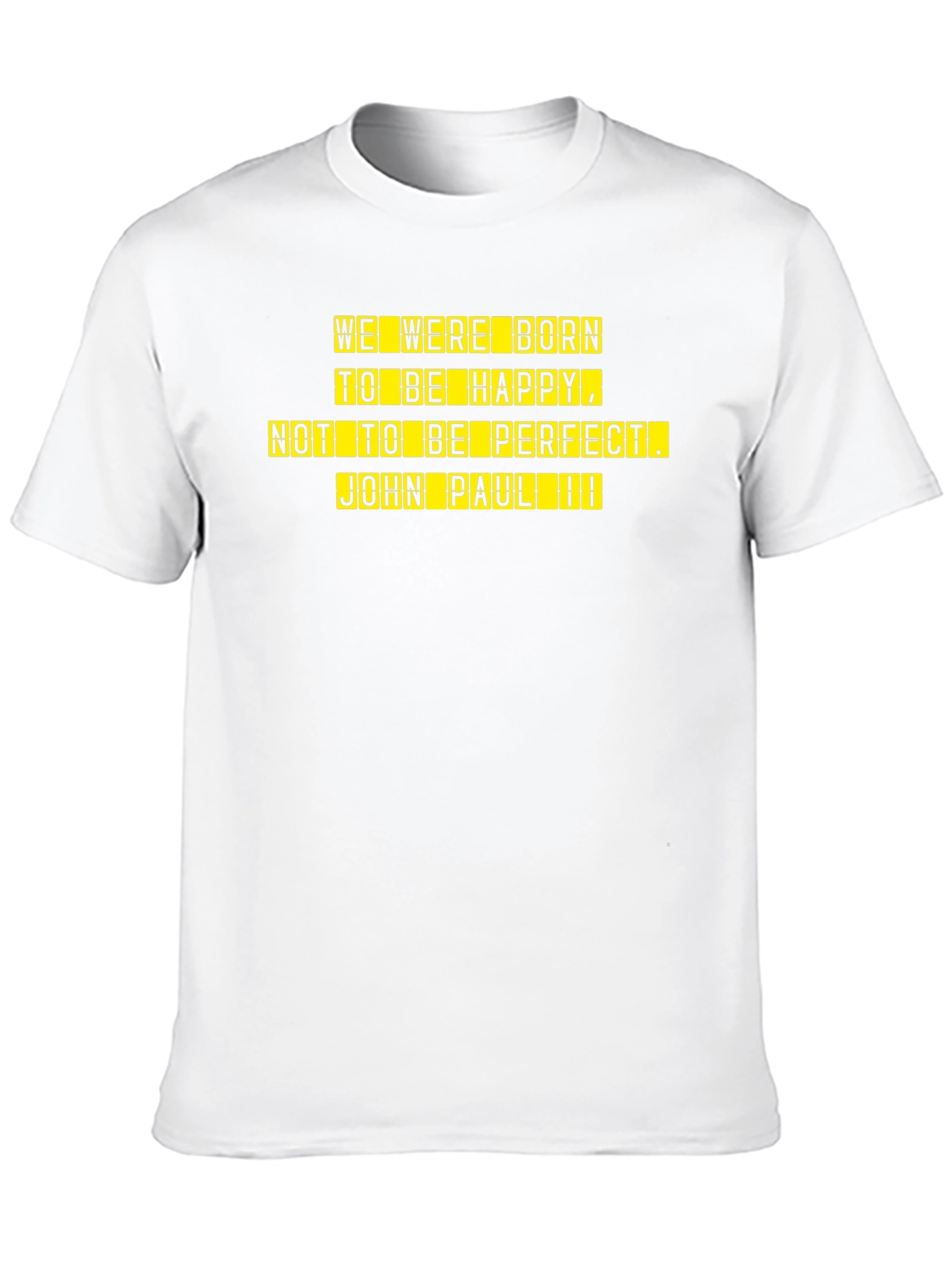 Inspirational John Paul II Black T-Shirt