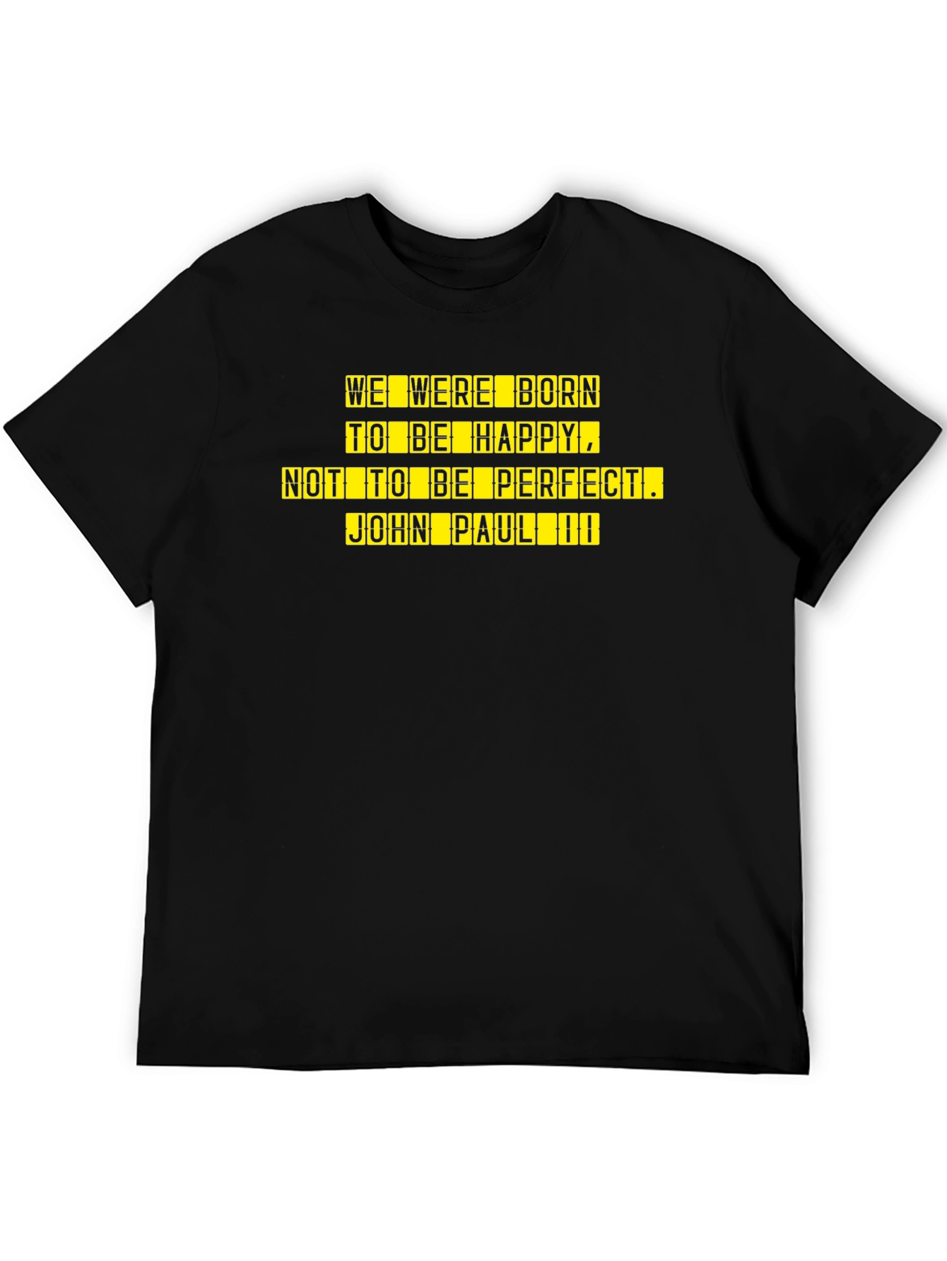Inspirational John Paul II Black T-Shirt