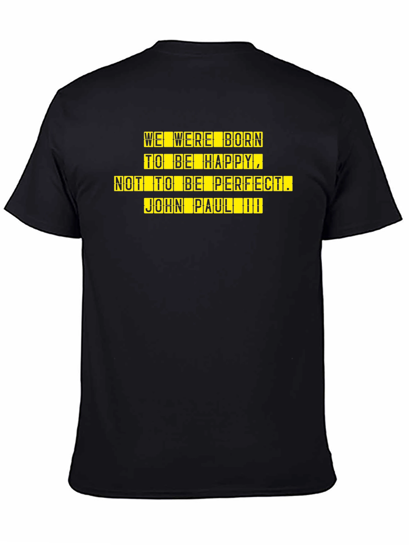 Inspirational John Paul II Black T-Shirt