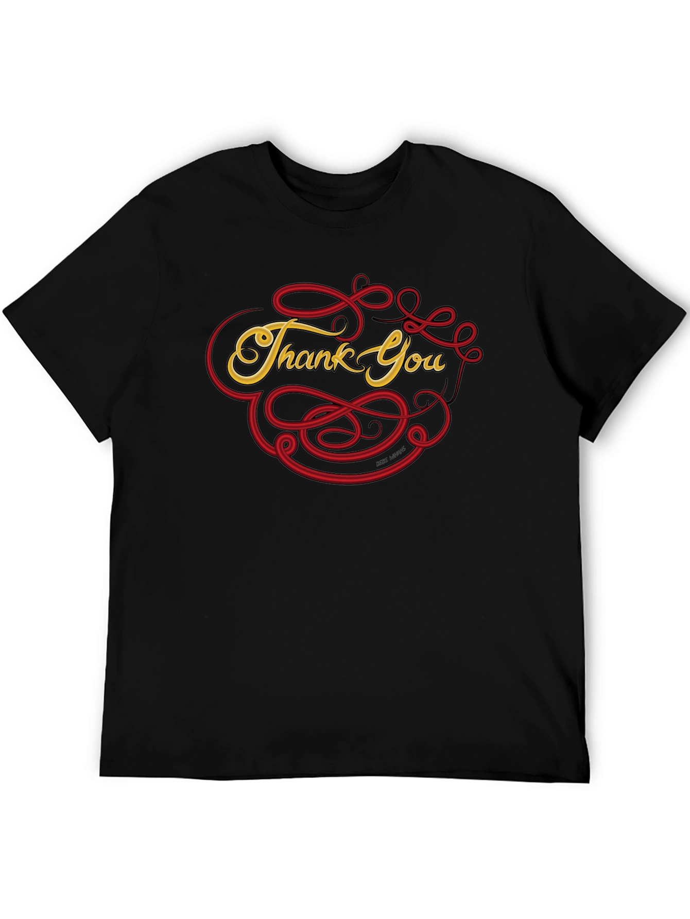 Thank You Graphic Tee - Casual Comfort