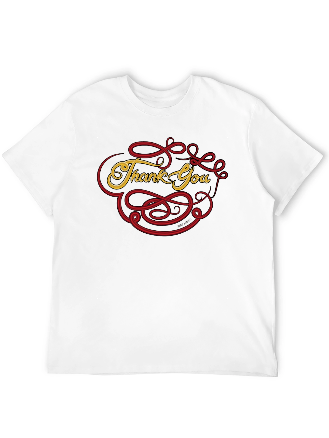 Thank You Graphic Tee - Casual Comfort