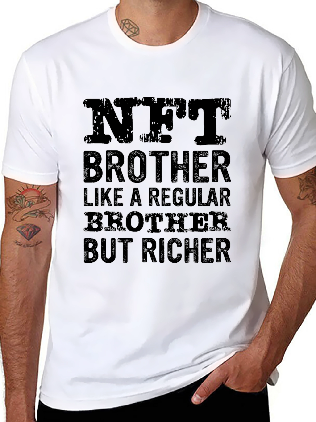 NFT Brother T-Shirt - Funny Crypto Tee