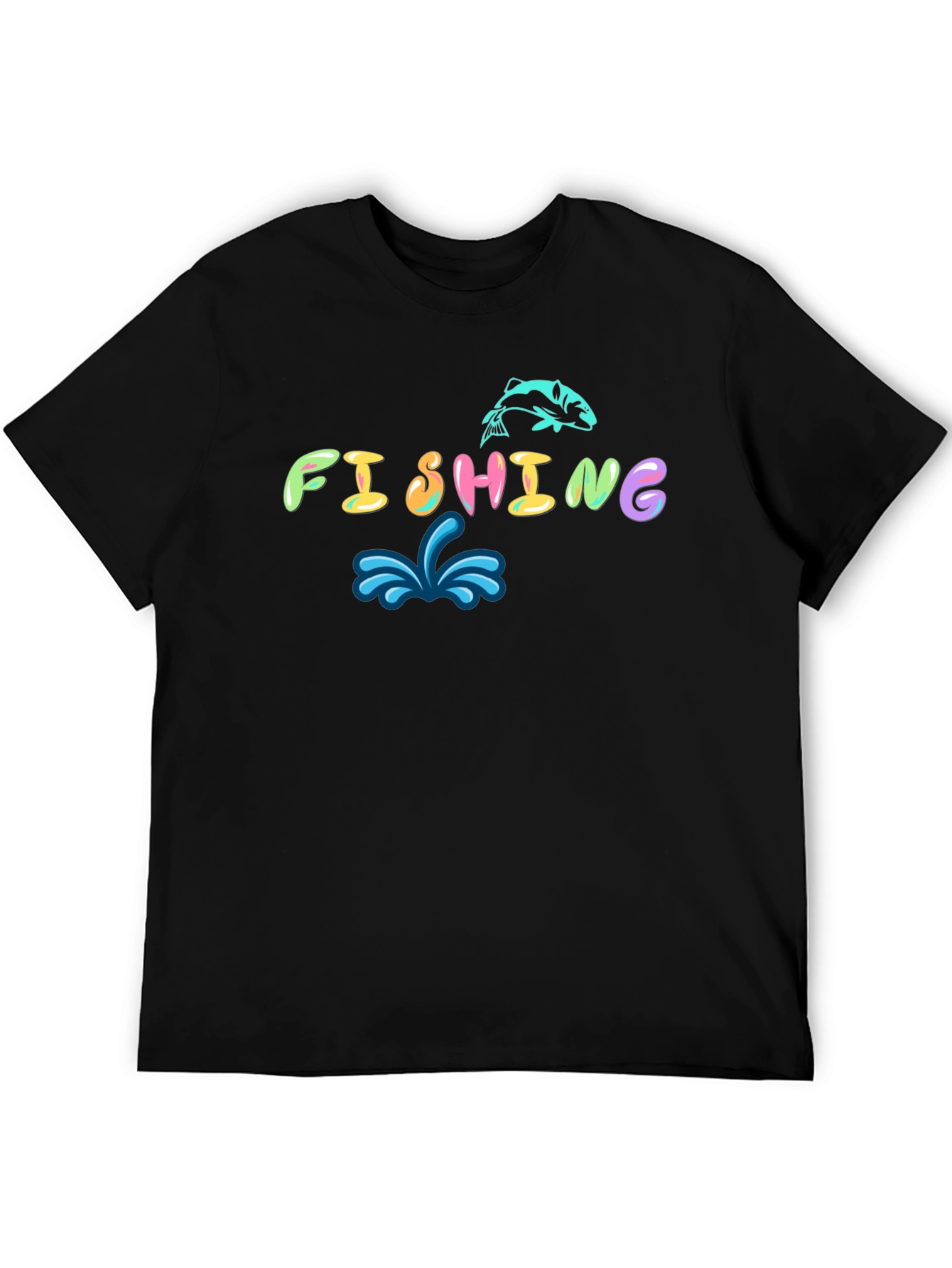 Fishing Graphic T-Shirt