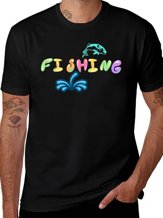 Fishing Graphic T-Shirt