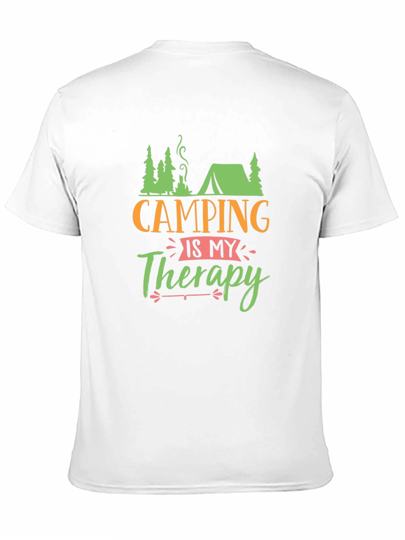 Camping is My Therapy Graphic Tee