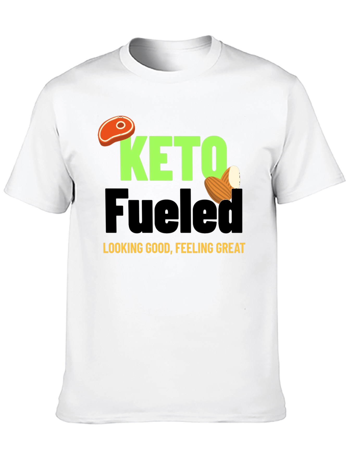 Keto Fueled Graphic T-Shirt - Unisex Fashion Tee