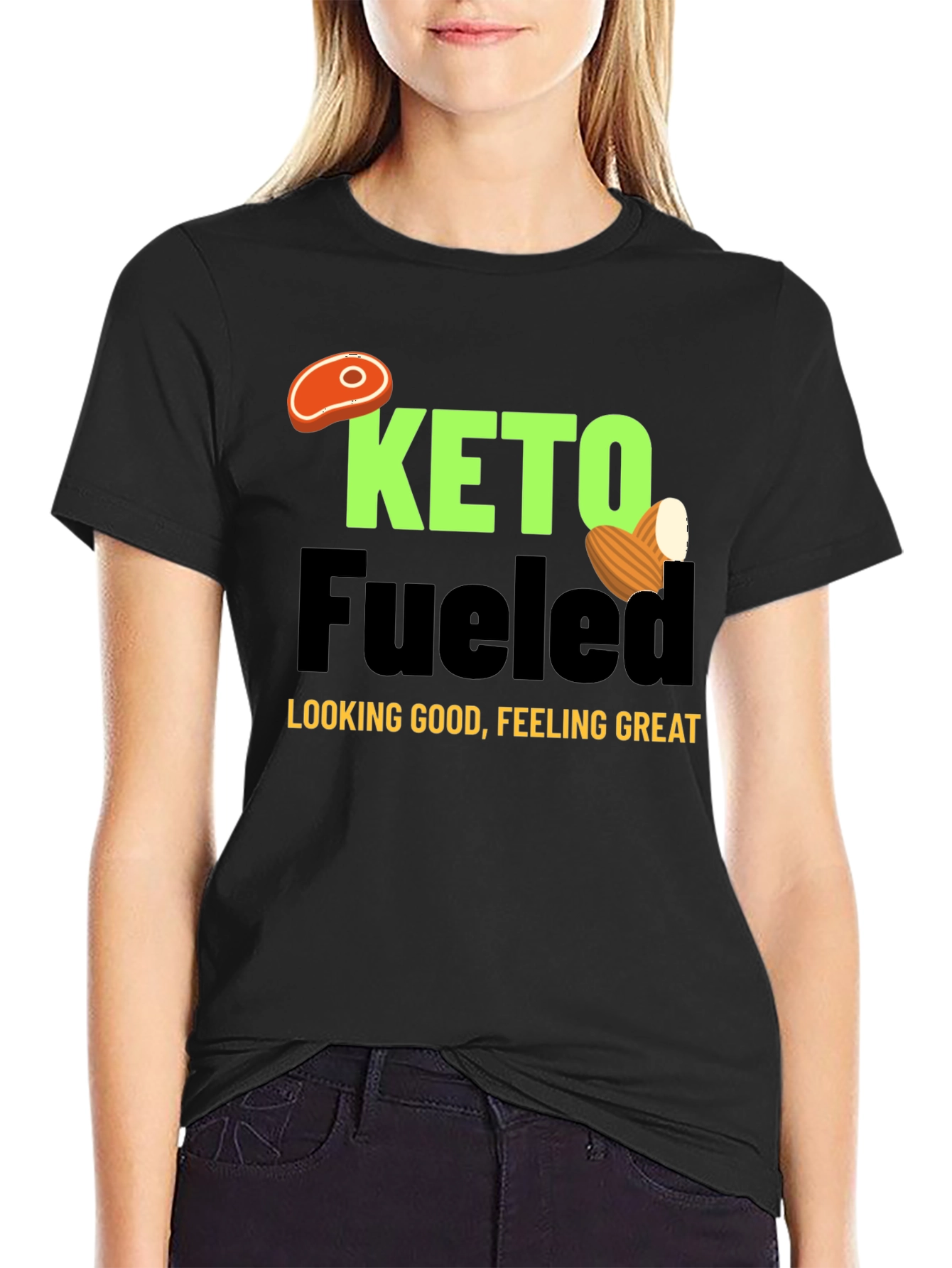 Keto Fueled Graphic T-Shirt - Unisex Fashion Tee