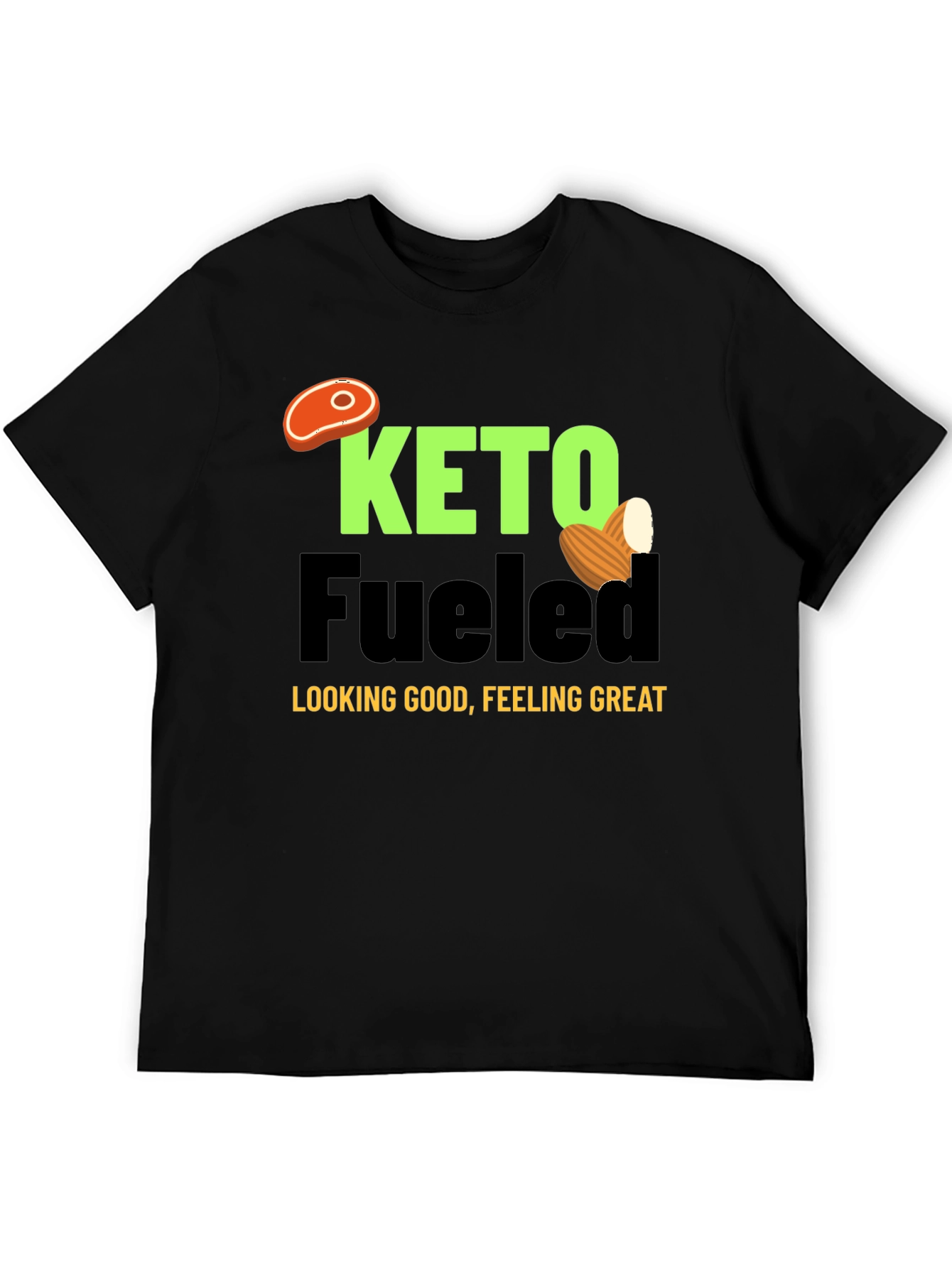 Keto Fueled Graphic T-Shirt - Unisex Fashion Tee