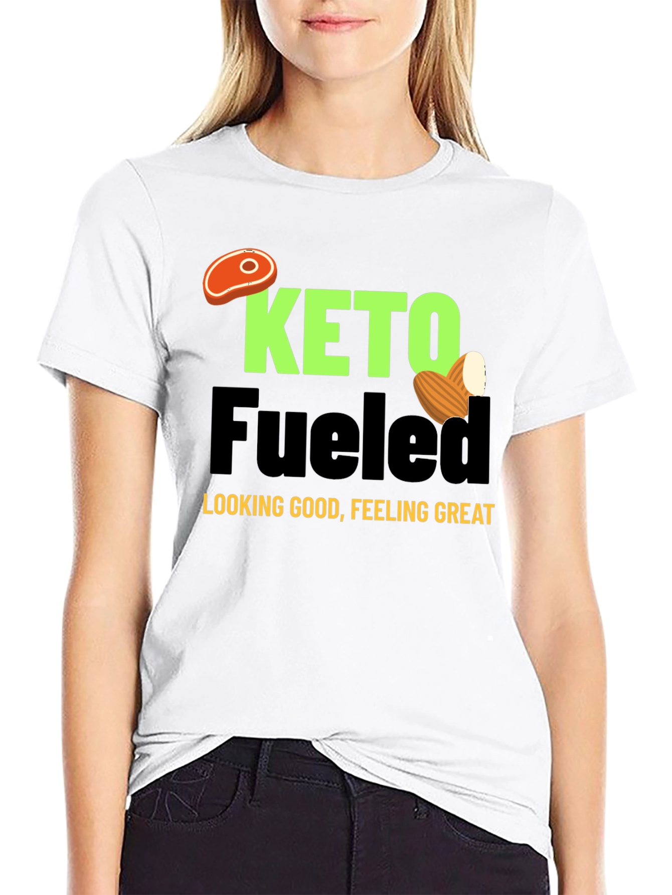 Keto Fueled Graphic T-Shirt - Unisex Fashion Tee