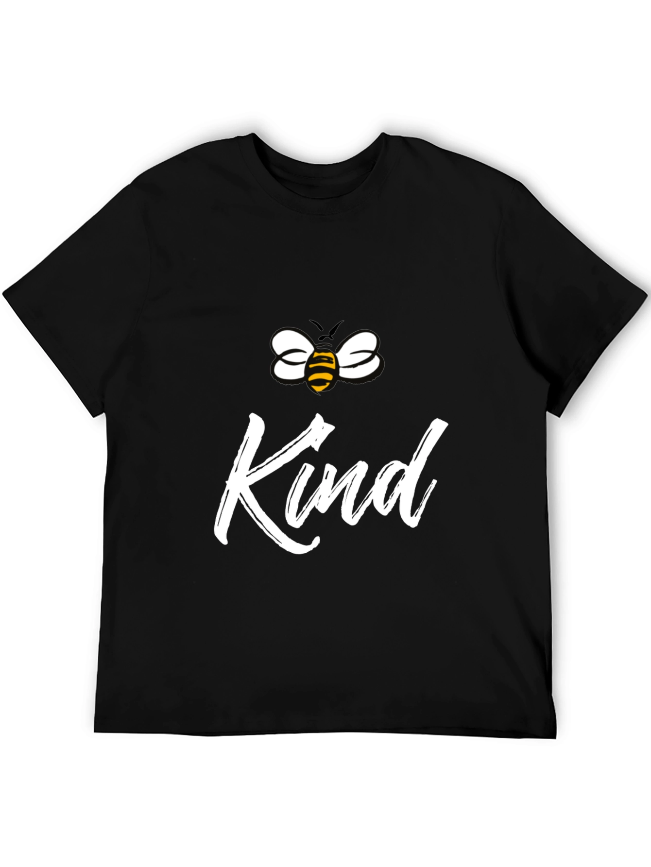 Be Kind Bee Graphic Tee - Unisex Black T-Shirt