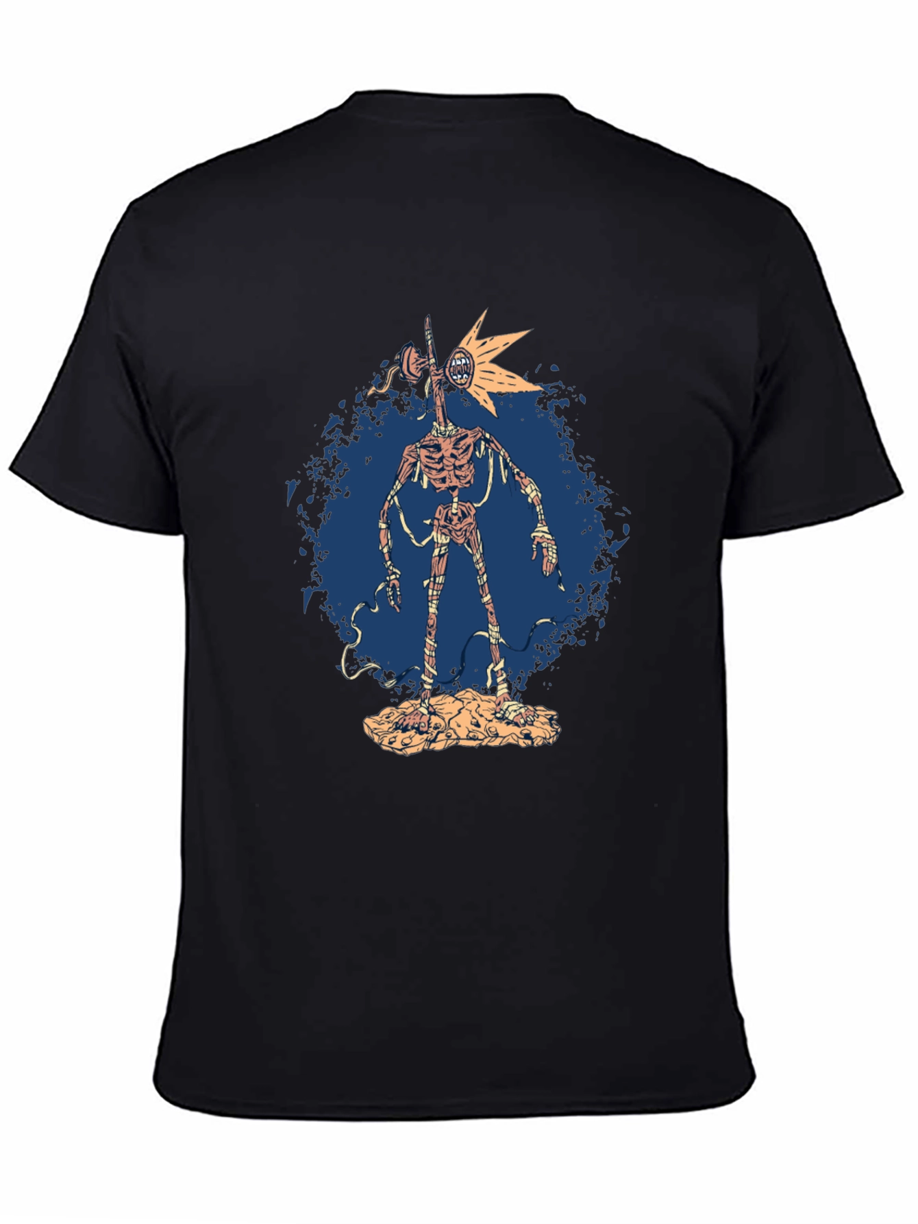 Siren Head Graphic Tee - Creepy Monster T-Shirt