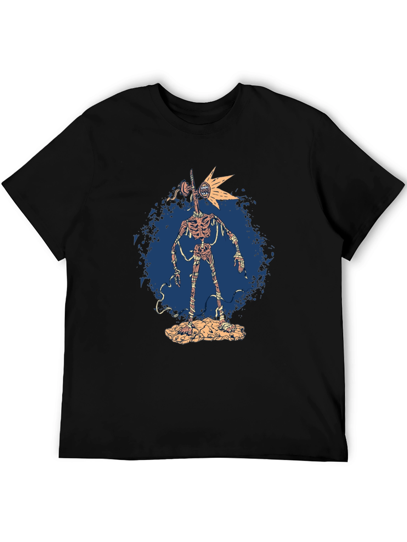 Siren Head Graphic Tee - Creepy Monster T-Shirt