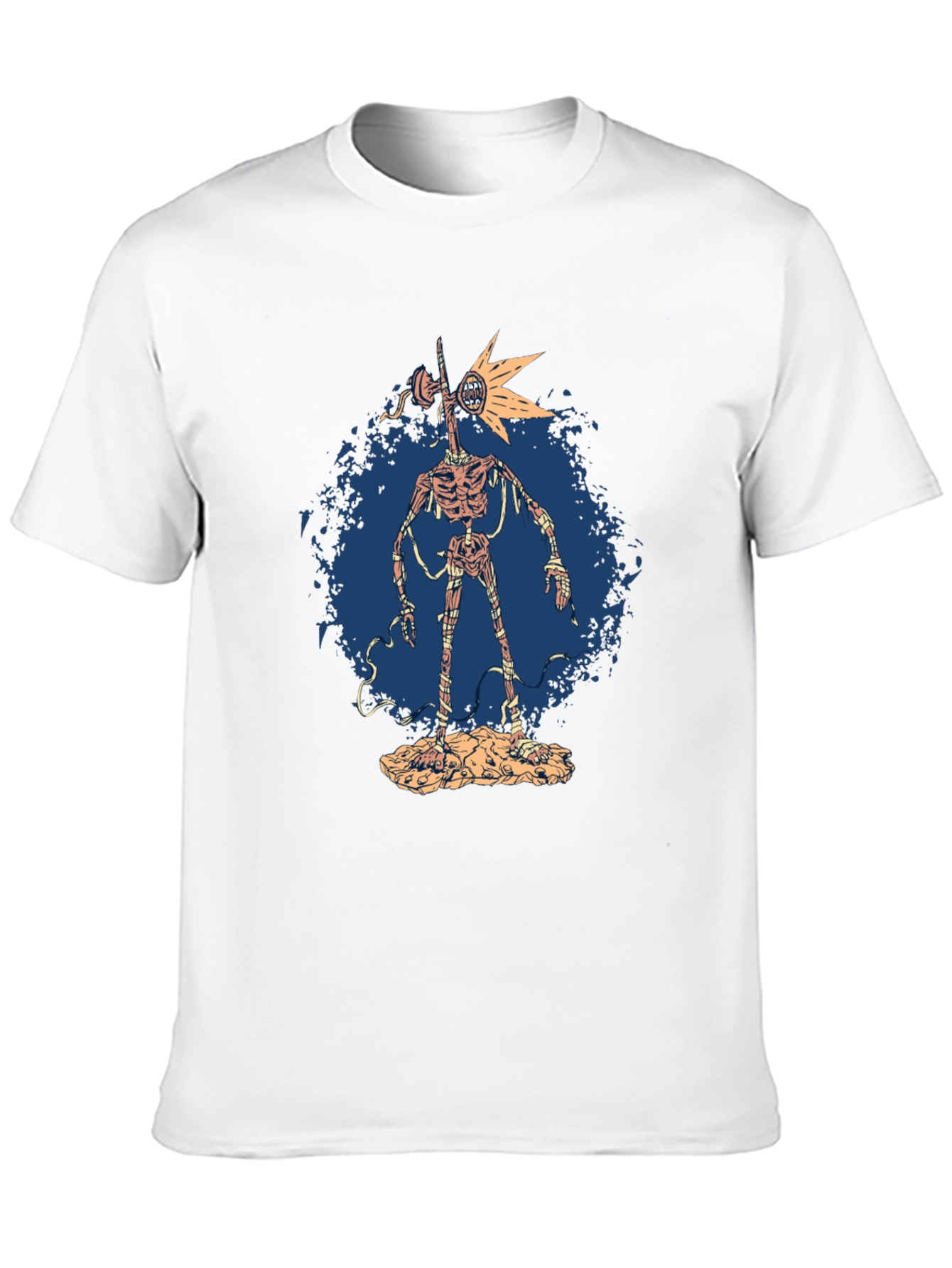 Siren Head Graphic Tee - Creepy Monster T-Shirt