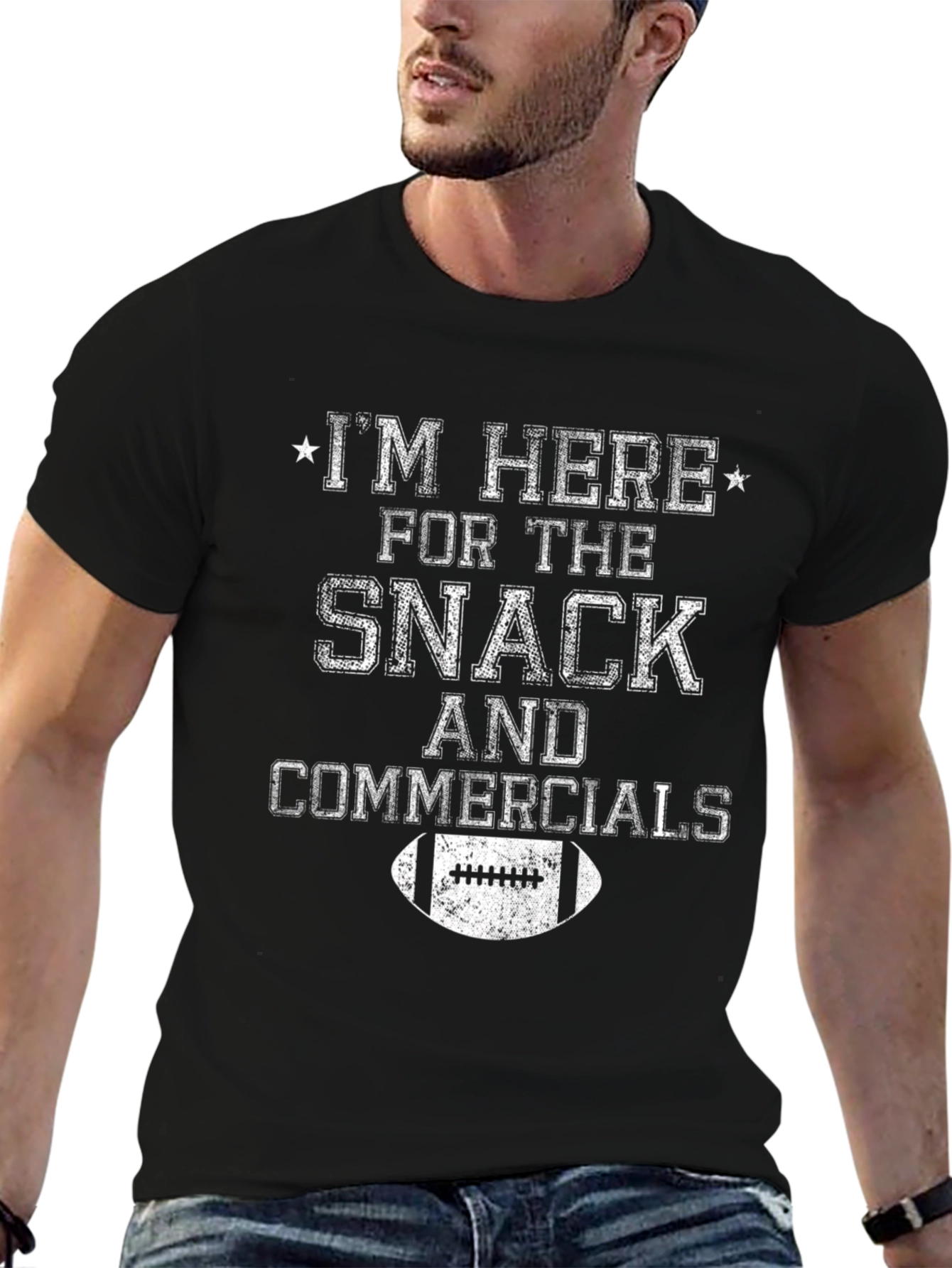 Snack & Commercials Football Game Day T-Shirt