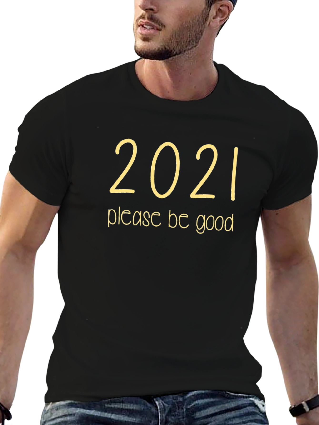 2021 Please Be Good Graphic Tee