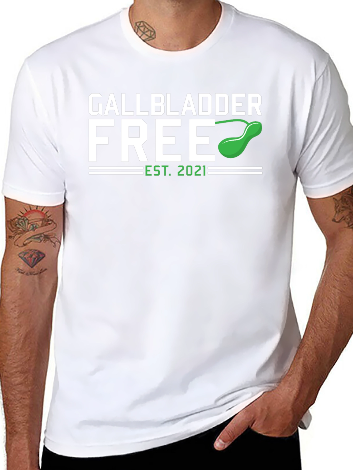 Gallbladder Free Est 2021 T-Shirt