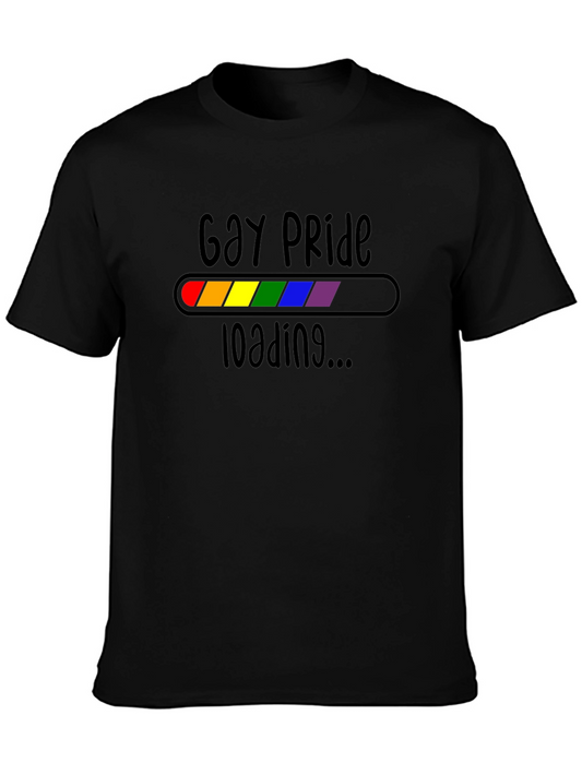 Gay Pride Loading Rainbow T-Shirt