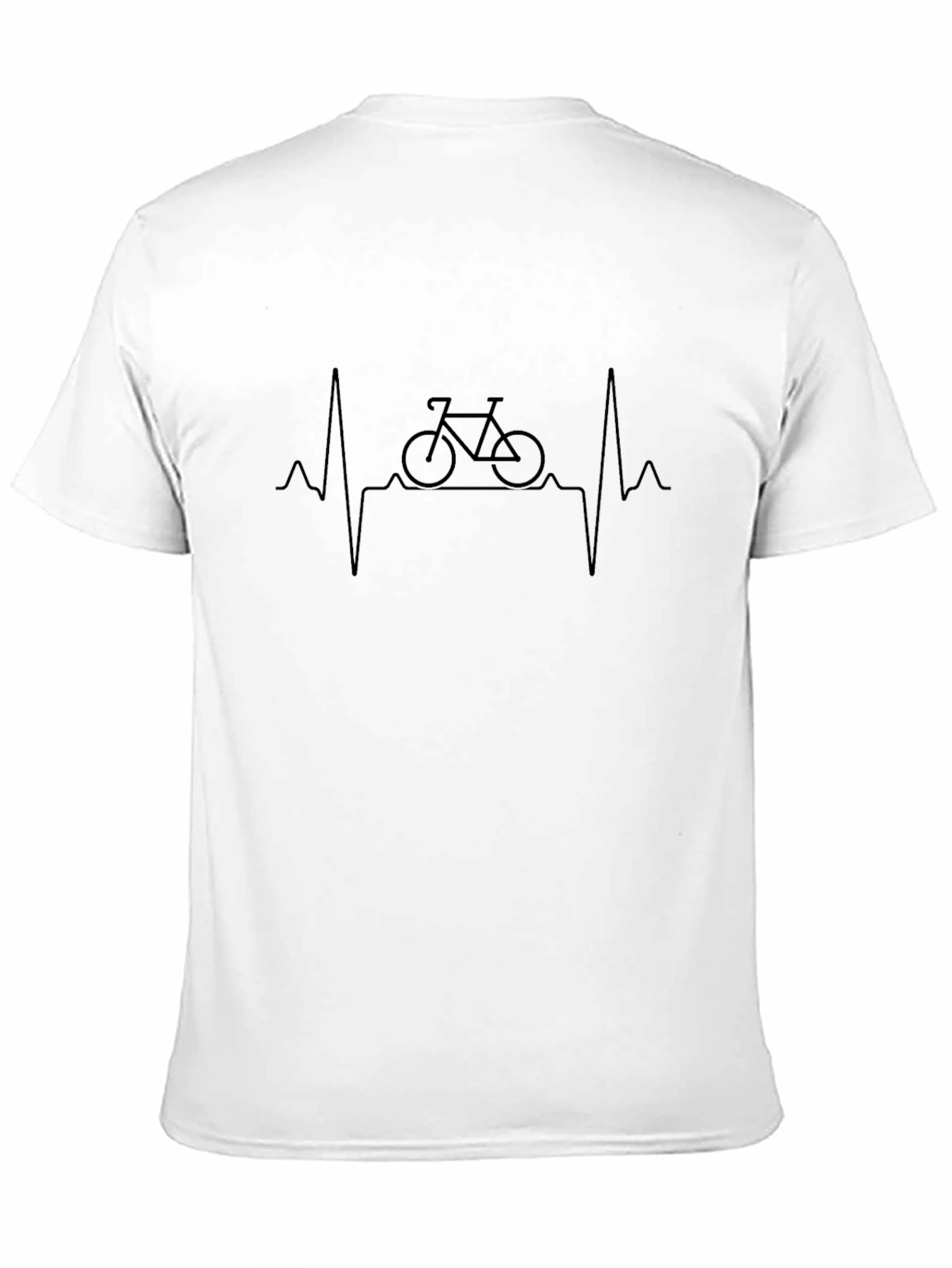 Heartbeat Bike T-Shirt - Cycling Passion