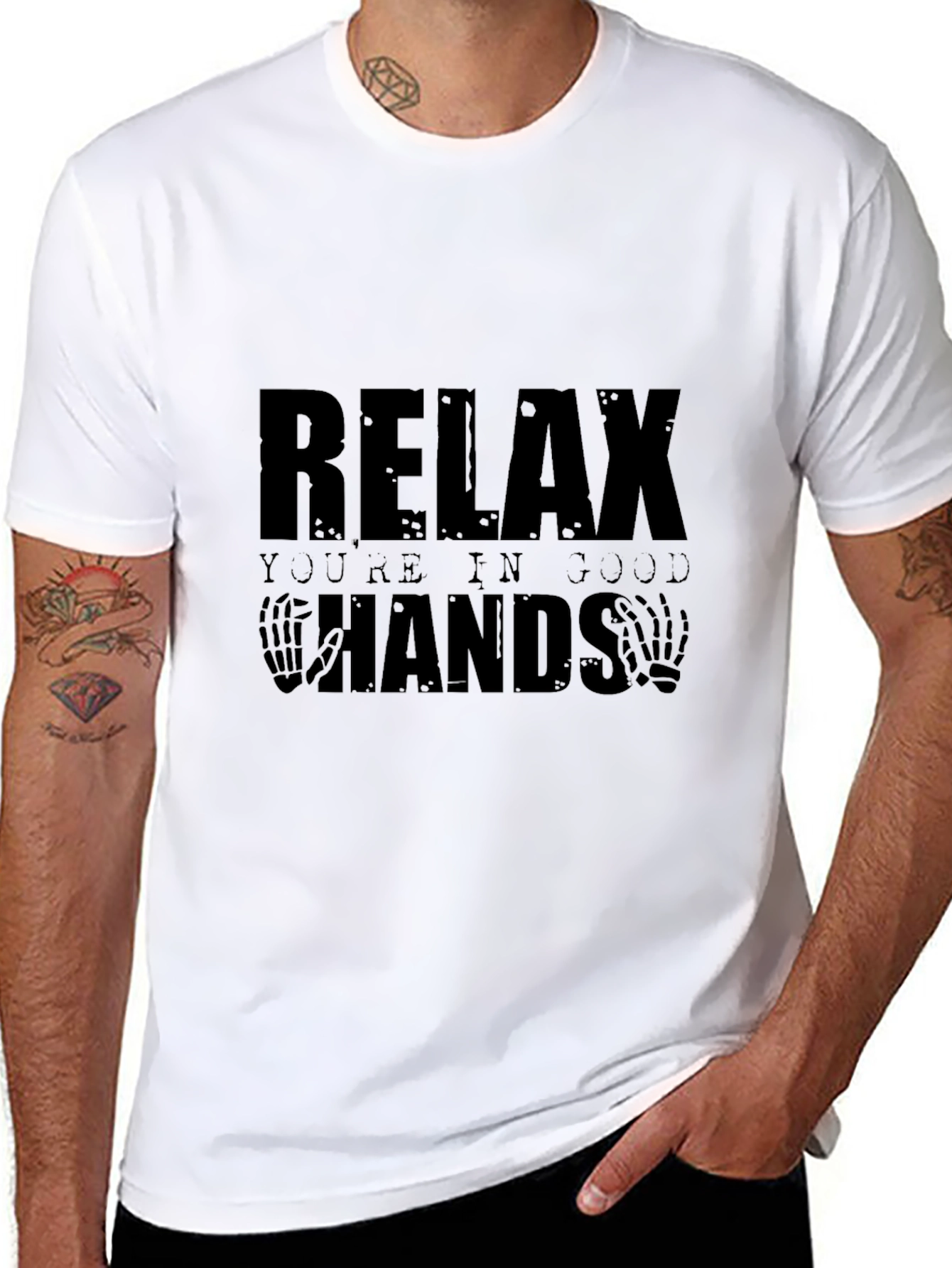 Relax Youre in Good Hands Graphic T-Shirt
