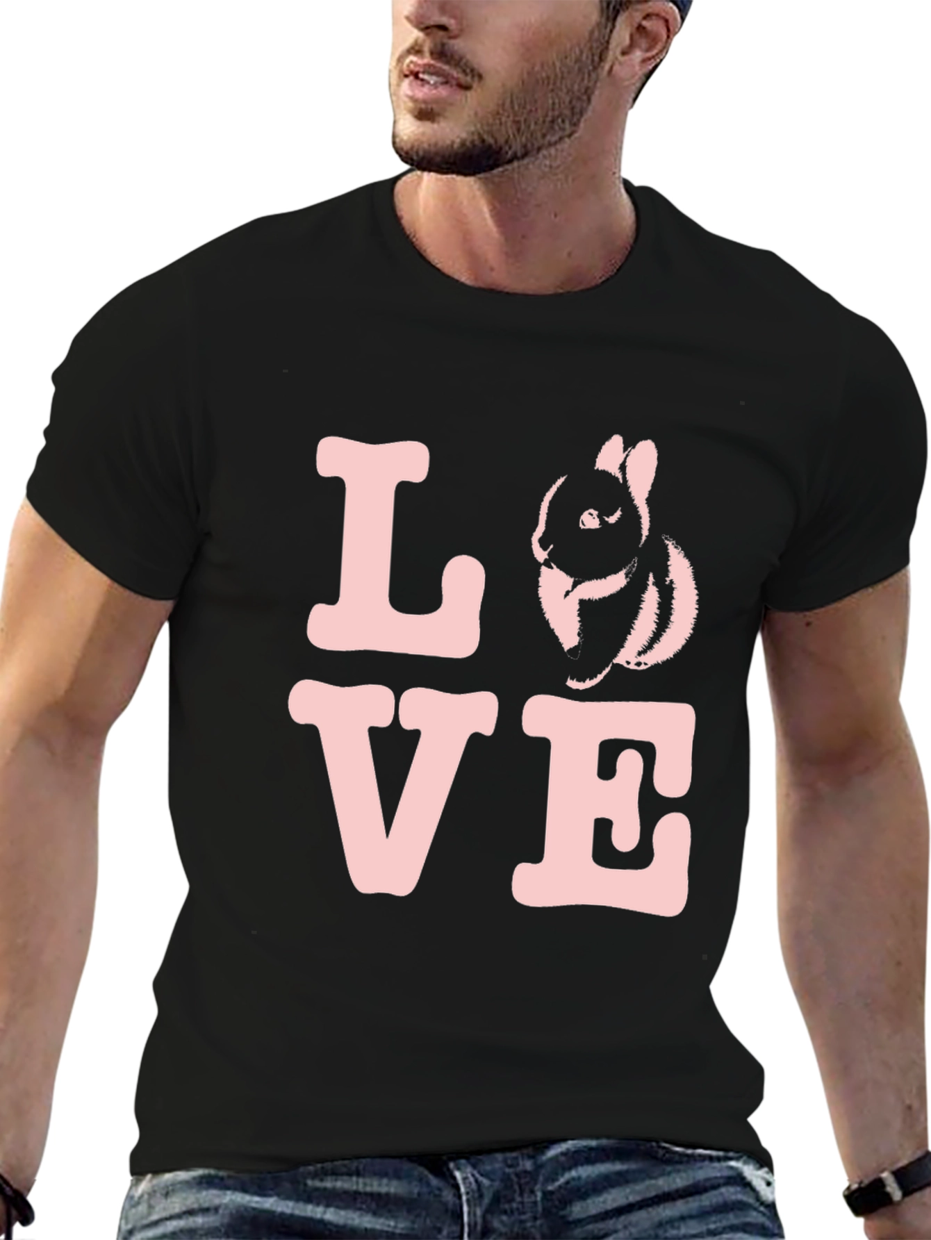Love Bunny Graphic T-Shirt