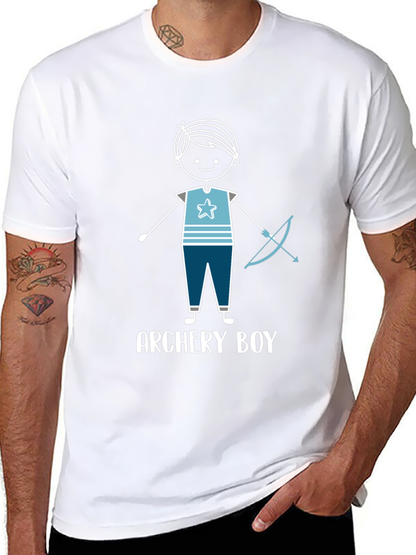 Archery Boy Graphic T-Shirt