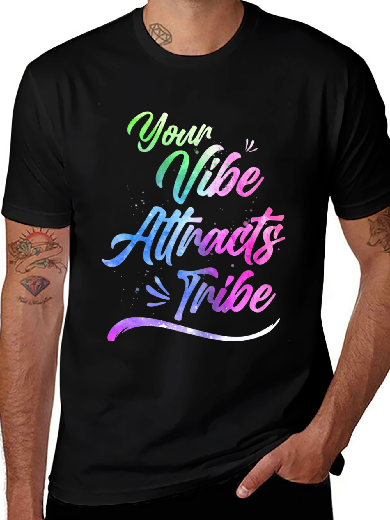 Your Vibe Attracts Tribe Graphic Tee