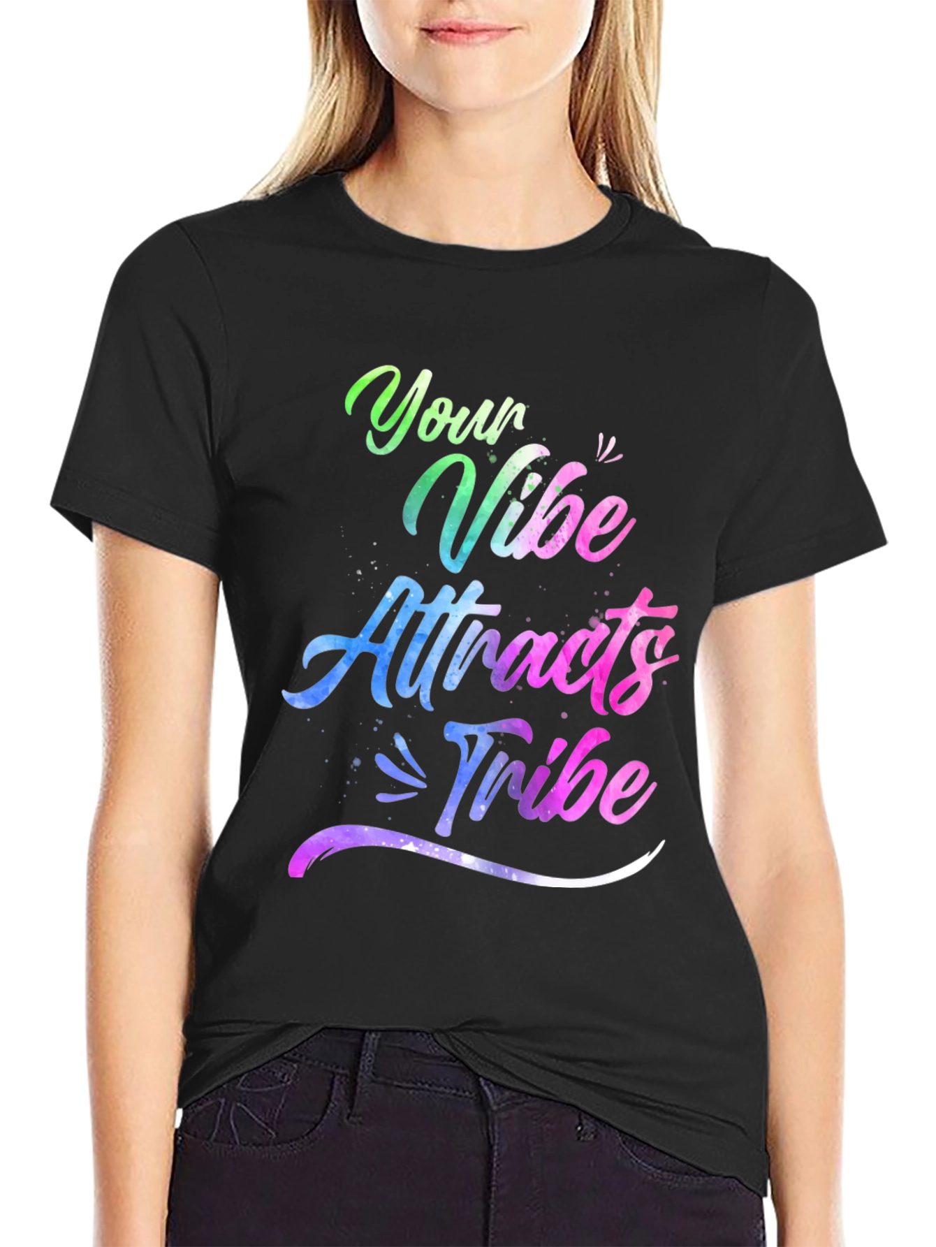 Your Vibe Attracts Tribe Graphic Tee