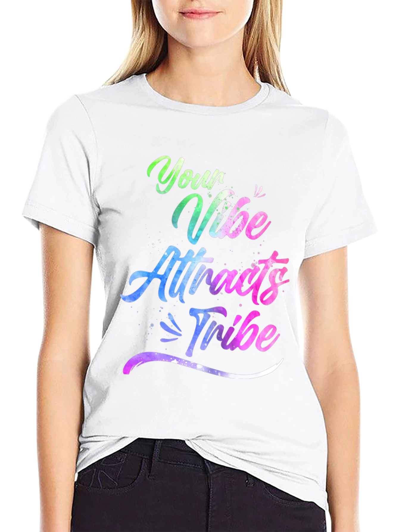 Your Vibe Attracts Tribe Graphic Tee