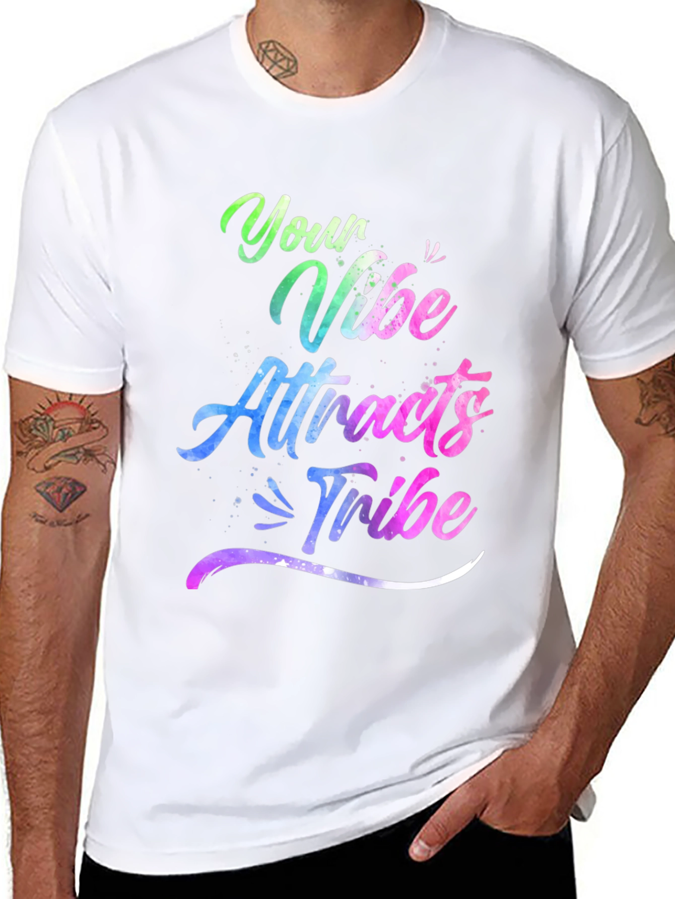 Your Vibe Attracts Tribe Graphic Tee