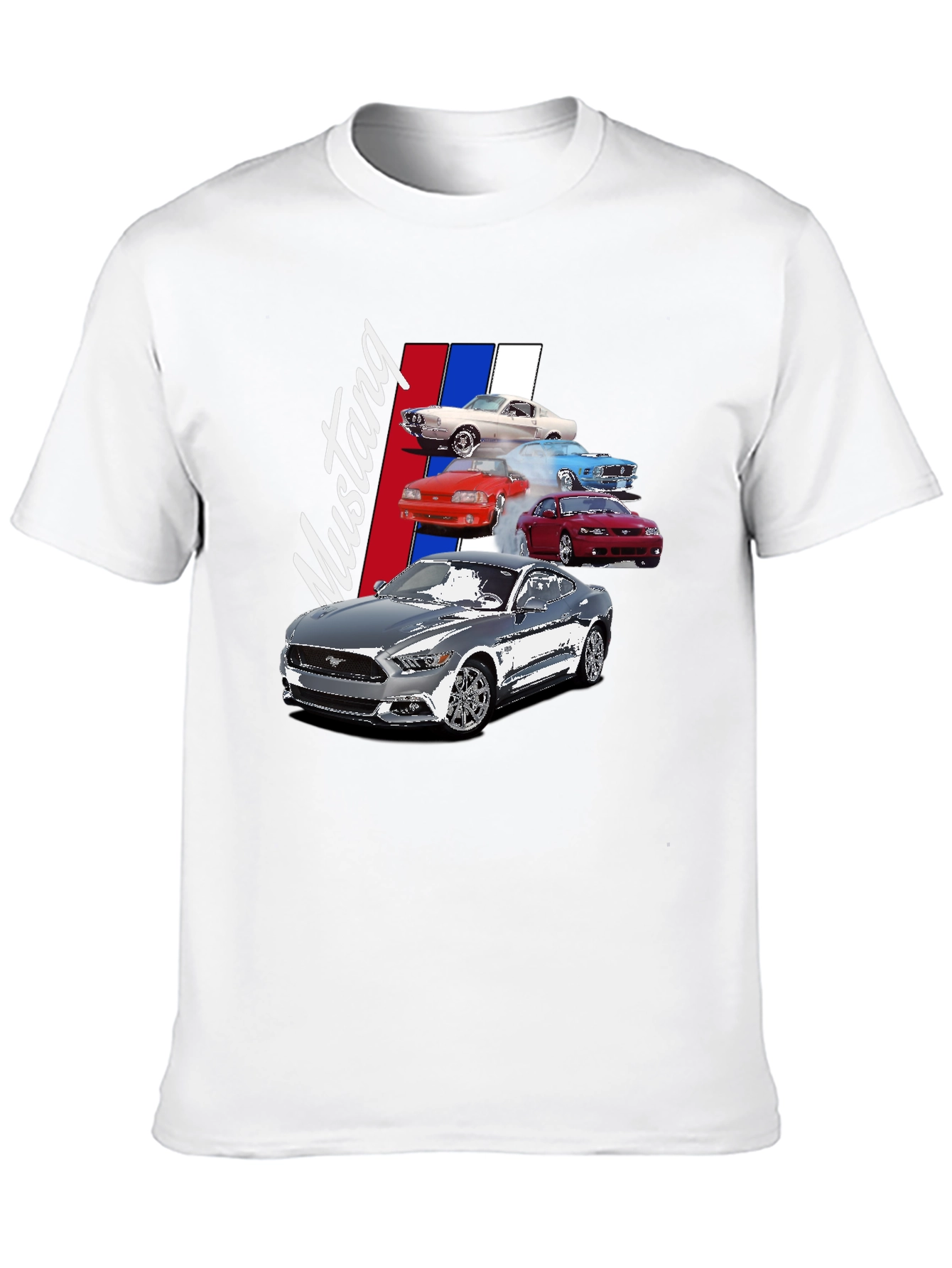 Evolution Mustang Black Graphic T-Shirt