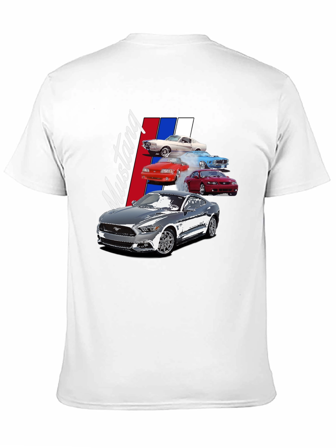 Evolution Mustang Black Graphic T-Shirt