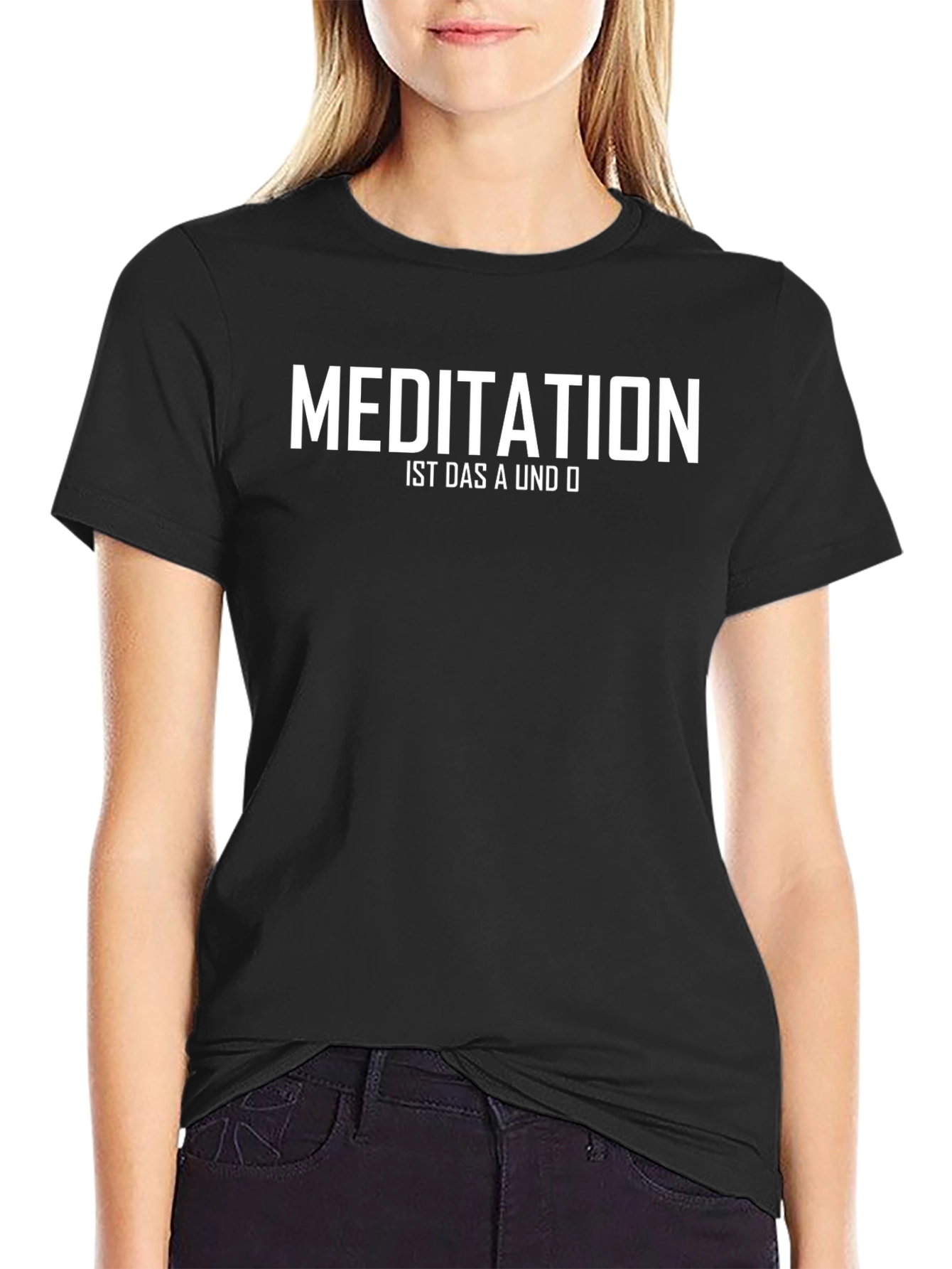 Meditation T-Shirt - Funny German Saying Design