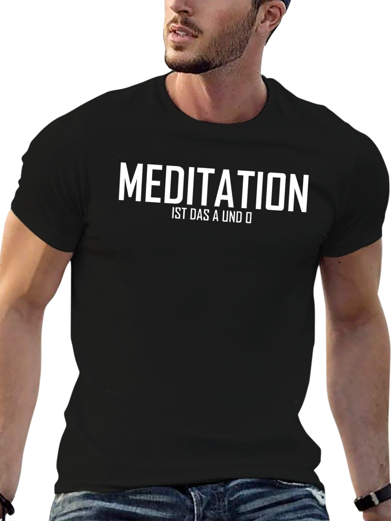 Meditation T-Shirt - Funny German Saying Design