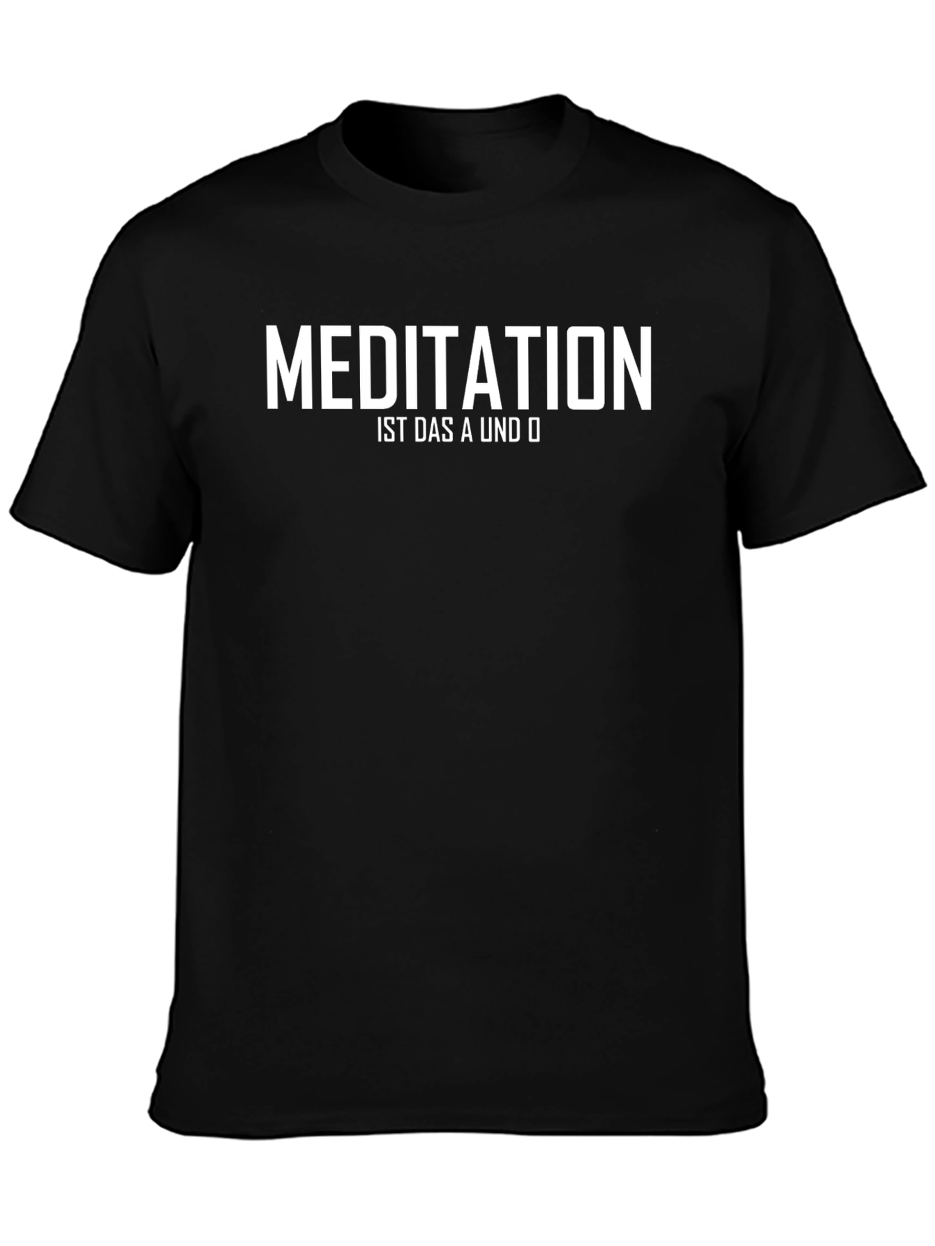 Meditation T-Shirt - Funny German Saying Design