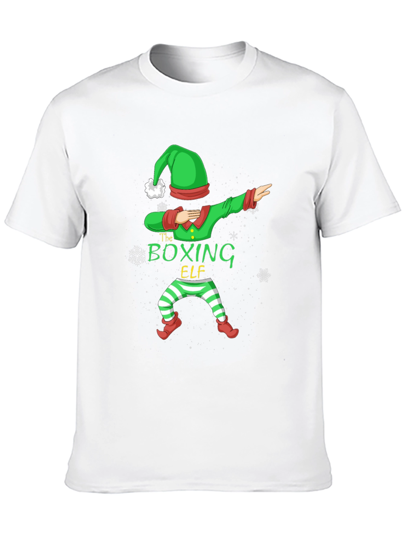 Boxing Elf Christmas T-Shirt - Holiday Fun