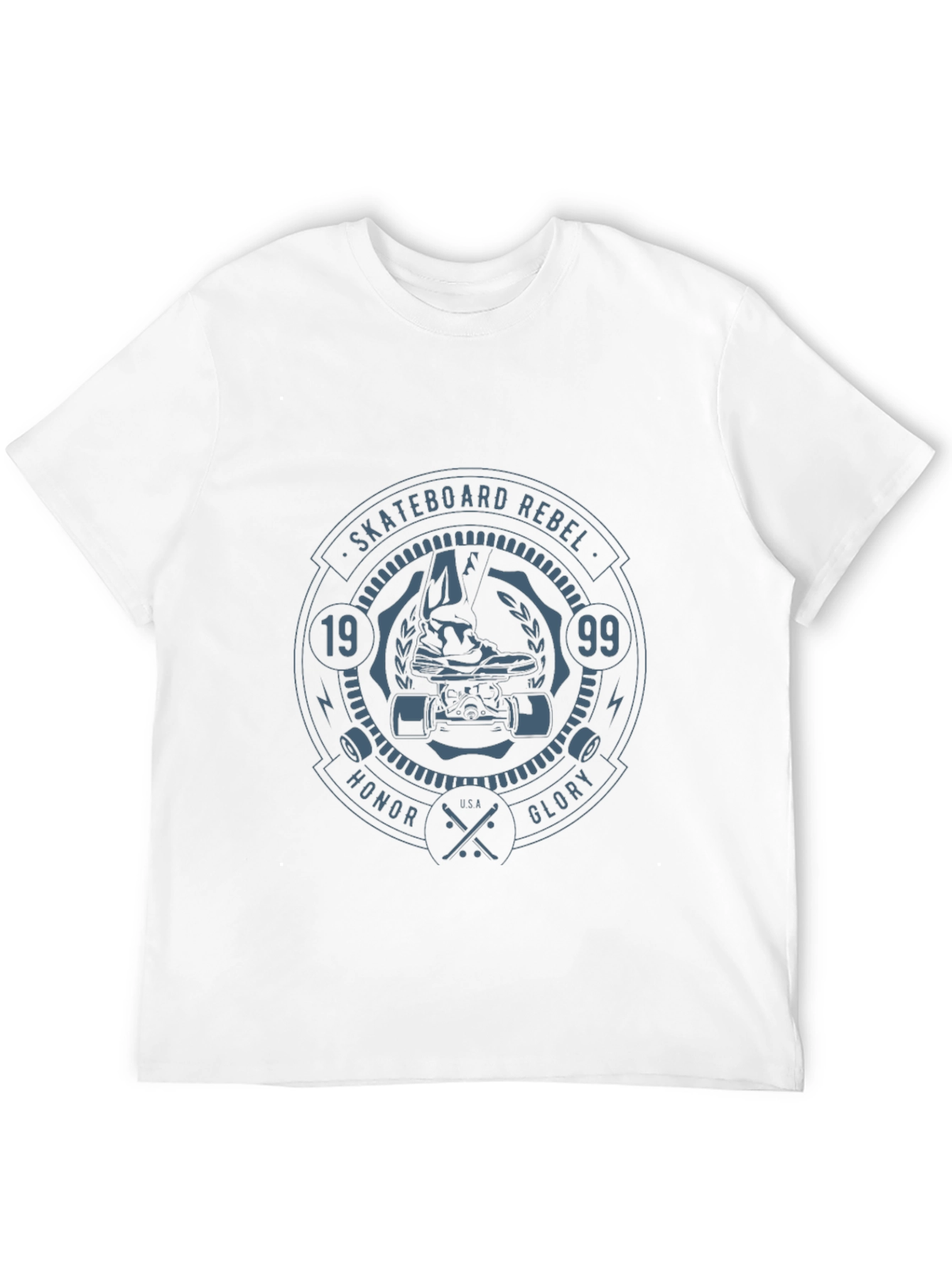 Skateboard Rebel Graphic Tee