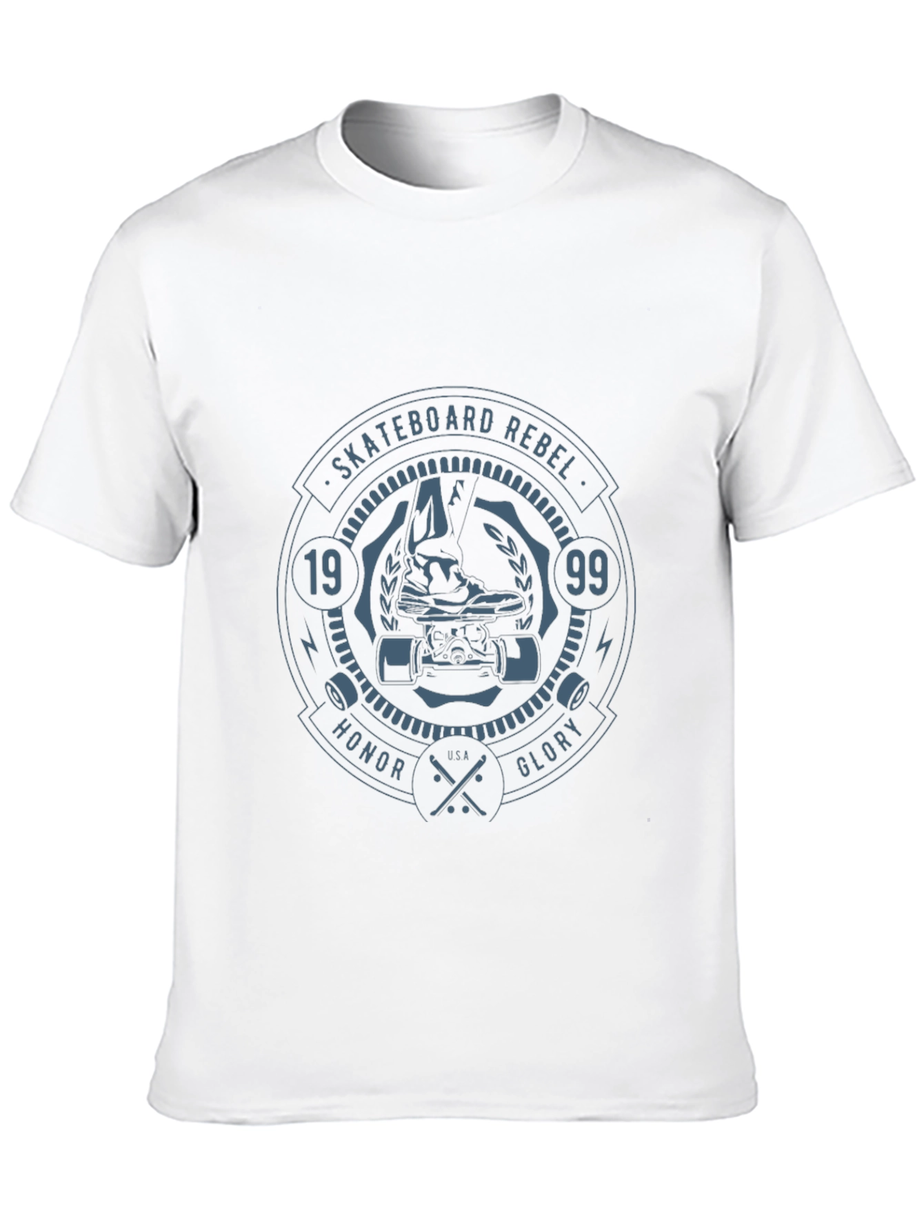 Skateboard Rebel Graphic Tee